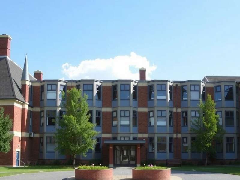 School Library Interior